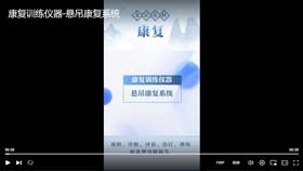 康复训练仪器-悬吊康复系统