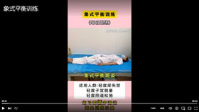 象式平衡训练