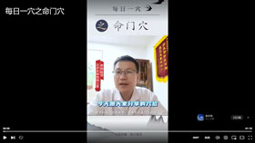 每日一穴之命门穴