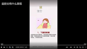盆腔炎有什么表现